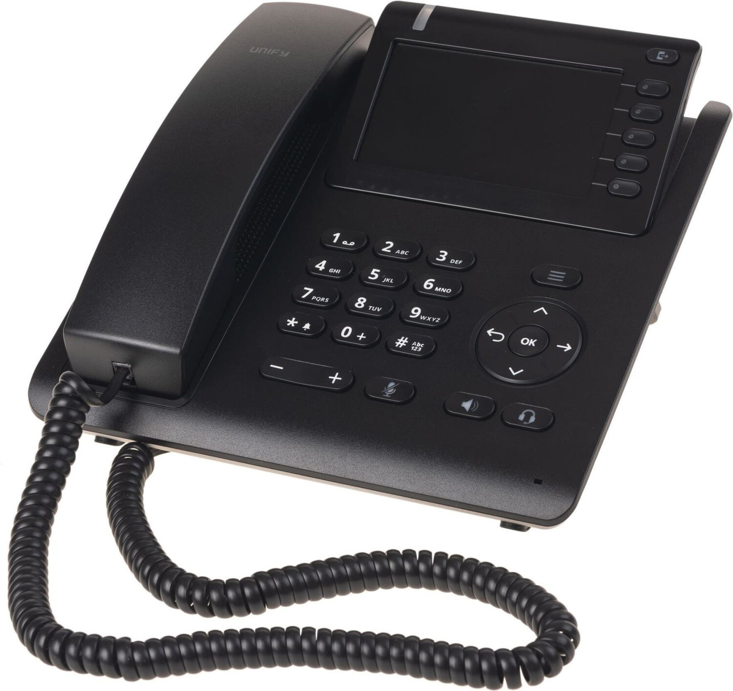 Unify OpenScape Tisch-Telefon schwarz CP600E L30250-F600-C433