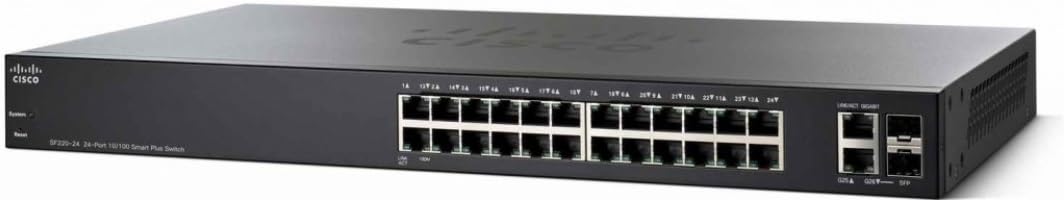 Cisco 220 Series 24-Port Managed Switch SF220-24-K9-EU