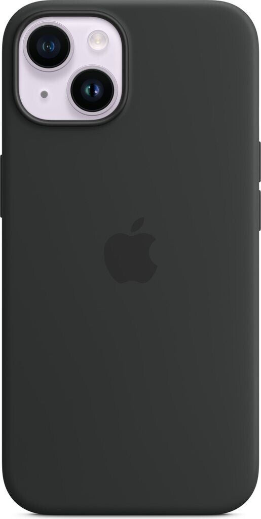Apple iPhone 14 Silikon Case mit MagSafe - Mitternacht