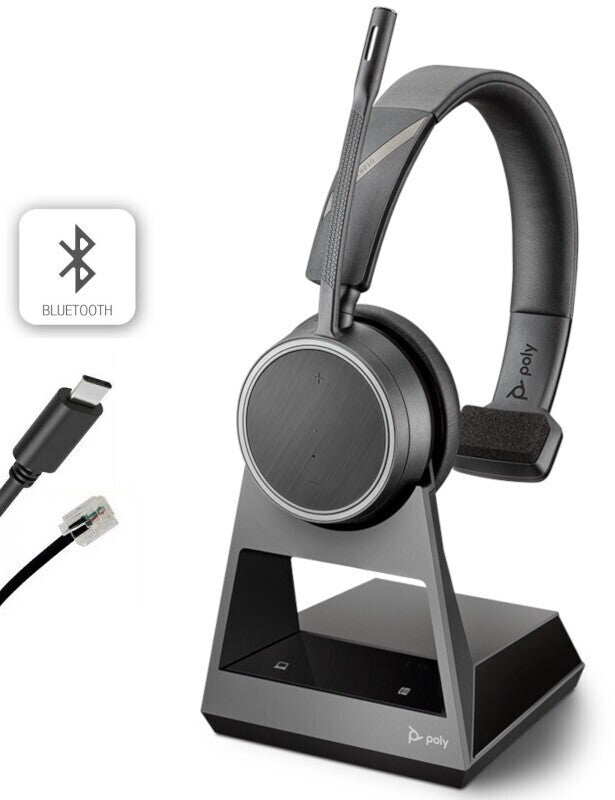 Plantronics Voyager 4210 UC USB-C Headset mit Ladestation