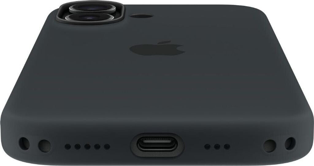 Apple iPhone 17 Silikon Case mit MagSafe - Schwarz