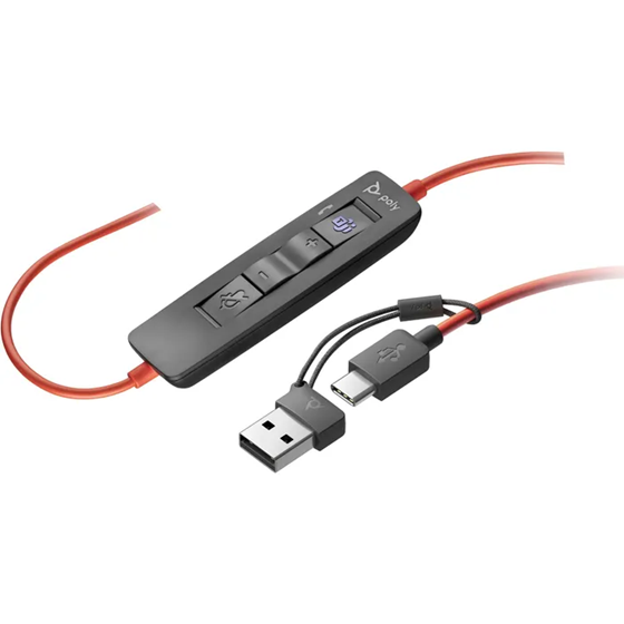 Plantronics – Blackwire 3310 Mono kabelgebundenes USB-A/USB-C Headset C3310-M