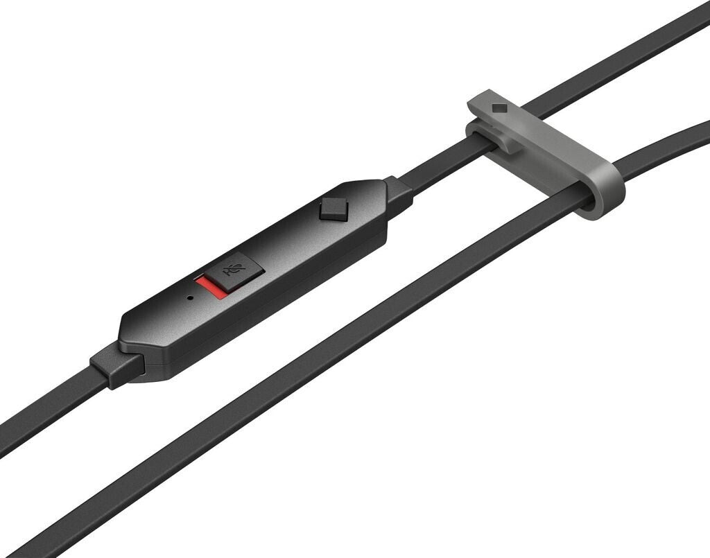 HP OMEN Dyad Gaming Earbuds (Dual-Treiber-Technologie, 3 verschiedene In-Ear-Aufsätze, integrierte Bedienelemente, 3,5mm Klinke) schwarz