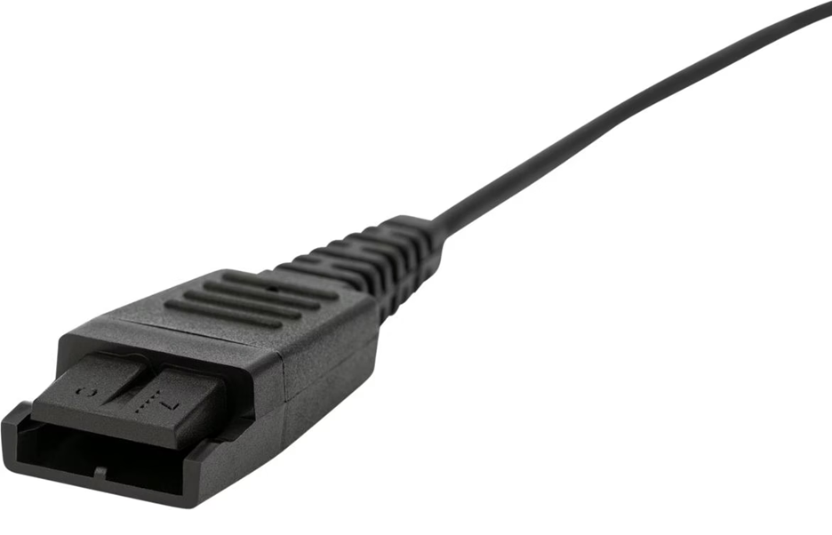 Jabra Biz 2300 Mono QD Quick Disconnect 2303-825-109 Schwarz