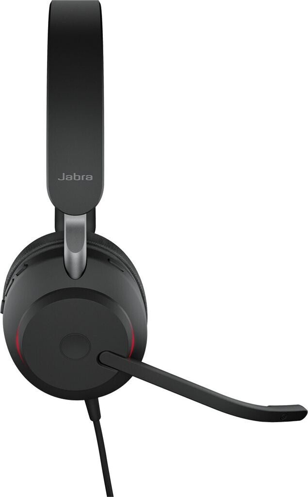 Jabra Evolve2 40 MS Stereo Headset USB-C Schwarz 24189-999-899