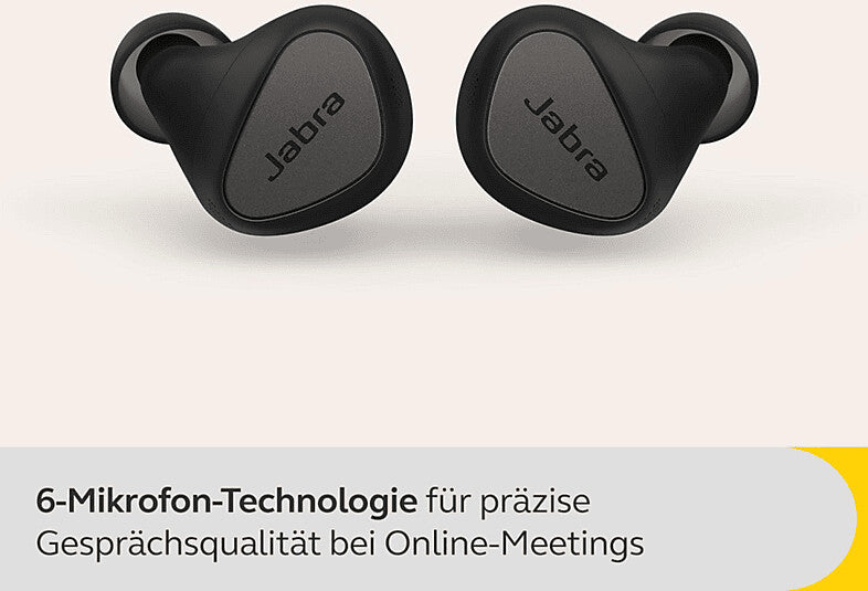 Jabra Connect 5 True Wireless In-ear Bluetooth Kopfhörer Titan Schwarz