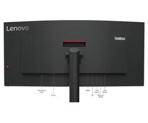 Lenovo ThinkVision T34WD-40 LCD-Monitor, 34 Zoll UWQHD 3440 x 1440 Pixel, 4 ms, 120 Hz, Curved