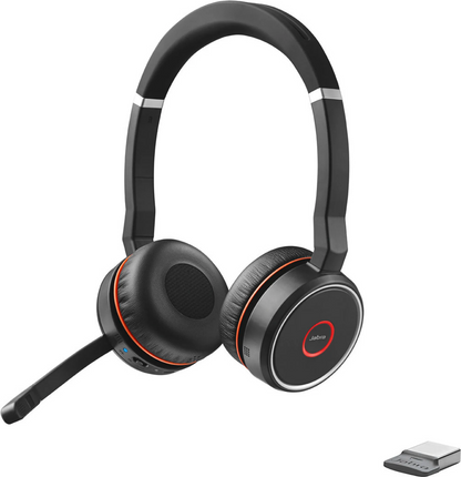 Jabra Evolve 75 MS Stereo Headset Link 370a 7599-832-109
