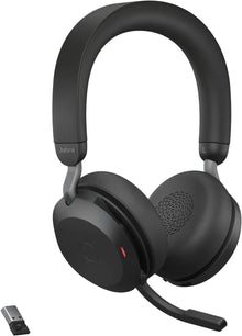 Jabra Evolve2 75 MS Stereo USB-A Headset Link380a Schwarz 27599-999-999