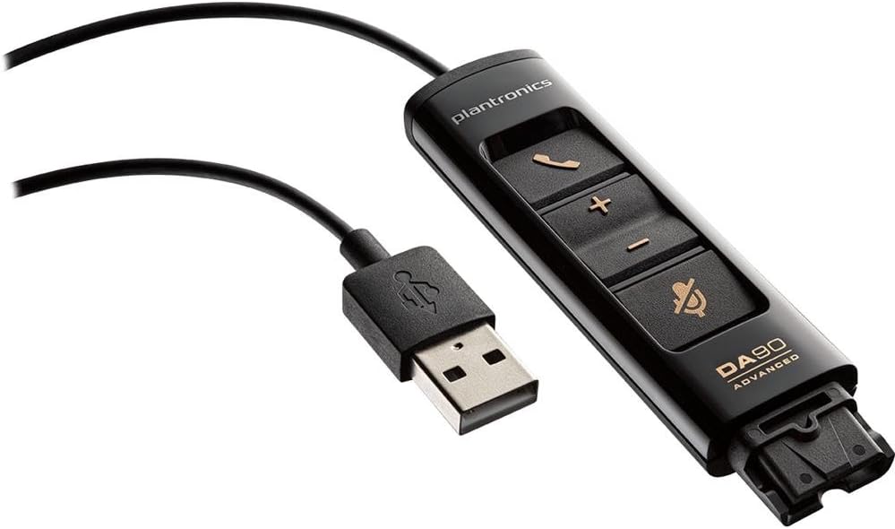 Plantronics Poly DA90 USB - QD Quick Disconnect Adapter 201853-02