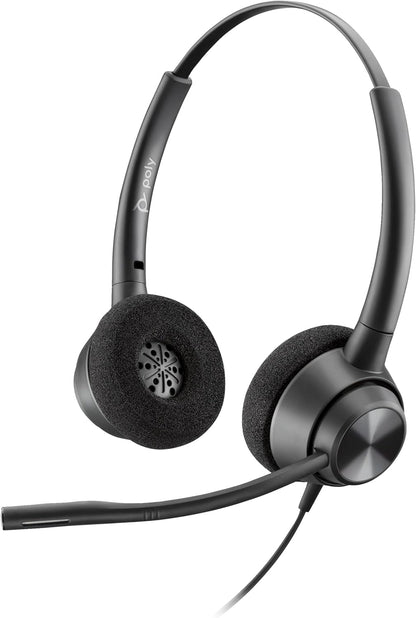 Plantronics - Poly EncorePro 320 Stereo QD Quick Diconnect  4 Polig Headset