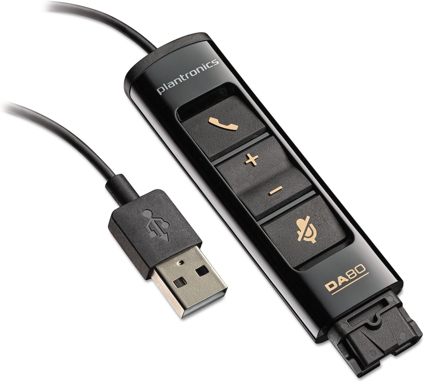 Plantronics DA80 QD USB Adapter 1F7M07 - 201852-02
