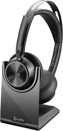 Plantronics Poly Voyager Focus 2 UC B825-M Stereo USB-A Headset MIT Ladestation 77Y87AA