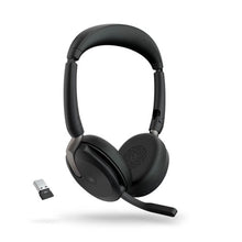 Jabra Evolve2 65 Flex MS USB-A Stereo Headset Link380a Schwarz 26699-999-999