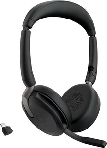 Jabra Evolve2 65 Flex UC USB-C Stereo Headset Link380c Schwarz 26699-989-899