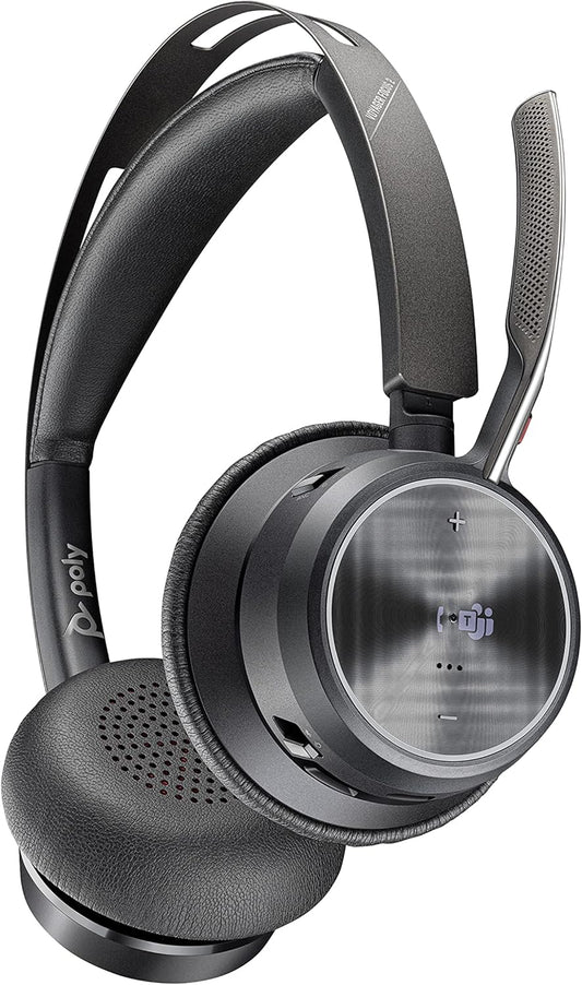 Plantronics Poly Voyager Focus 2 UC MS USB-A Stereo Headset 213726-02