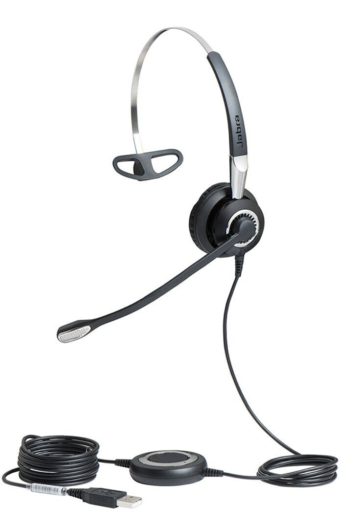 Jabra BIZ 2400 II Mono USB-A Ersatz Headset NC 3in1 + Bluetooth 2496-829-209 - Gebraucht