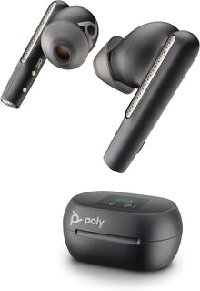 Poly Voyager Free 60+ UC USB-A in Schwarz In Ear Kopfhörer mit Geräuschunterdrückung