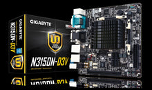 Gigabyte GA-N3150N-D3V Mainboard mit Intel Celeron N3150 CPU - ohne OVP/Zubehör