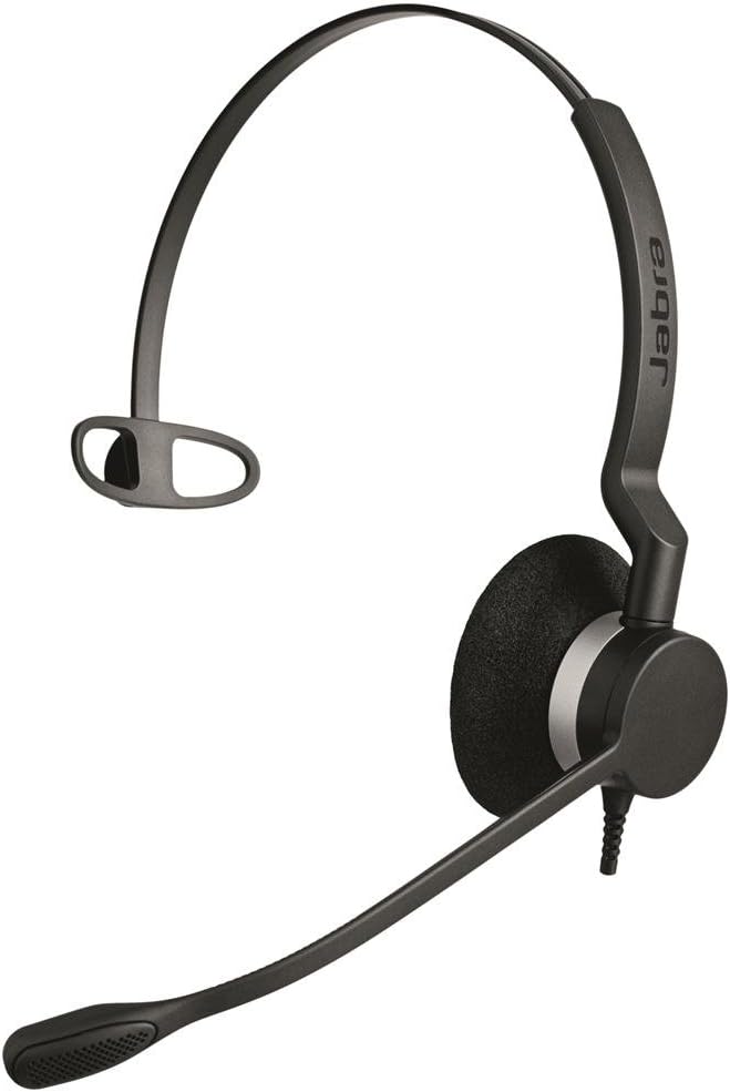 Jabra Biz 2300 Mono QD Quick Disconnect 2303-825-109 Schwarz