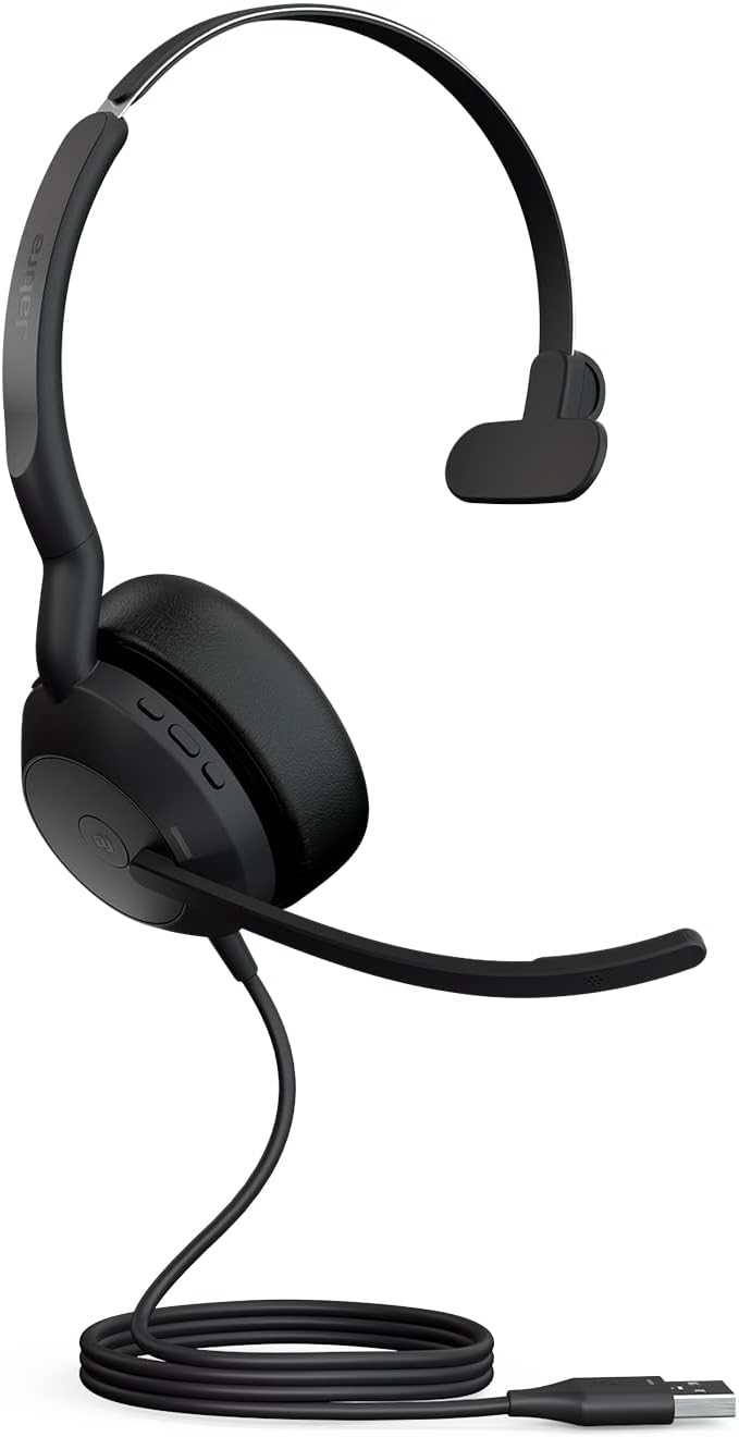 Jabra Evolve2 50 MS Mono USB-A 25089-899-999 Schwarz