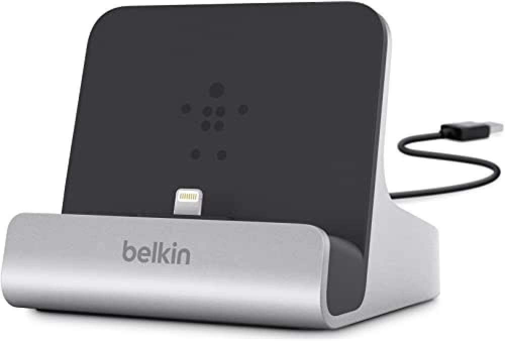 Belkin Express Dock (1,2 m, integriertem USB-Kabel, geeignet für iPad, iPhone 8/8 Plus, iPhone X, iPhone 6/6s/6 Plus/6s Plus, iPhone 7/7 Plus, iPhone SE)
