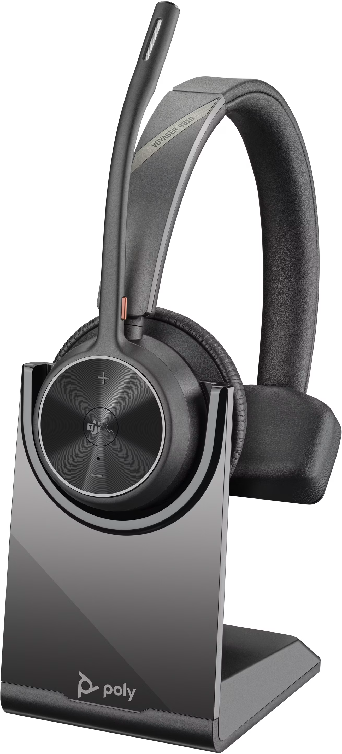 Plantronics Poly Voyager 4310 UC MS USB-C BT700c Headset Teams Zertifiziert mit Ladestation