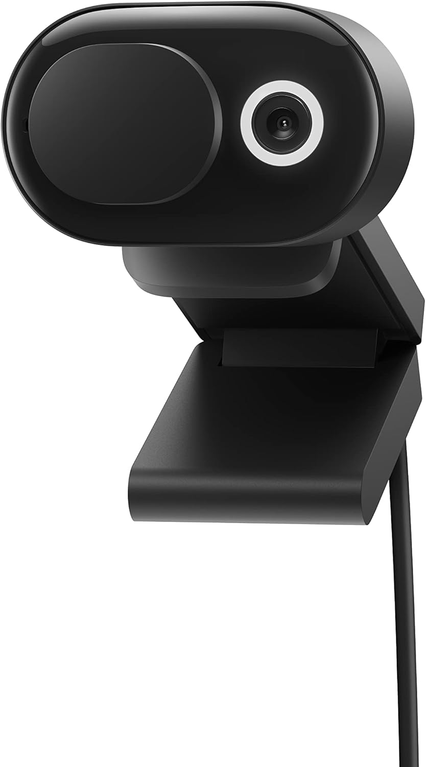 Microsoft 2019 Modern Webcam for Business Black Model 1987 8L5-00002