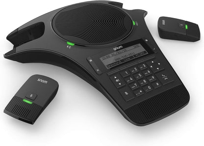 SNOM C520-WiMi Konferenz Telefon mit 2 abnehmbaren Mikrofonen