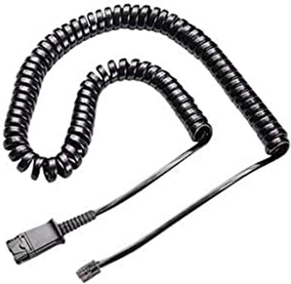 Plantronics Spiral-Anschlusskabel QD auf RJ10 4-PIN