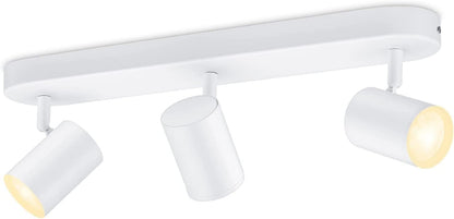 WIZ LED 3er Wand- und Deckenspot Deckenleuchte Wandleuchte Weiß 3x 5W
