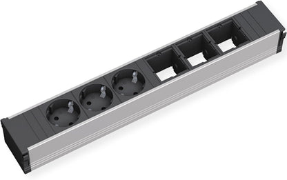 Bachmann Steckdoseinheit 3xSCHUKO 3xABD 912.006