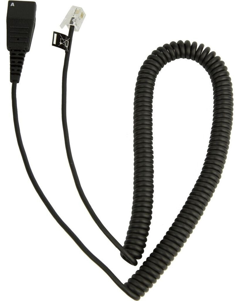 Jabra Anschlusskabel QD auf RJ10 (8800-01-37)