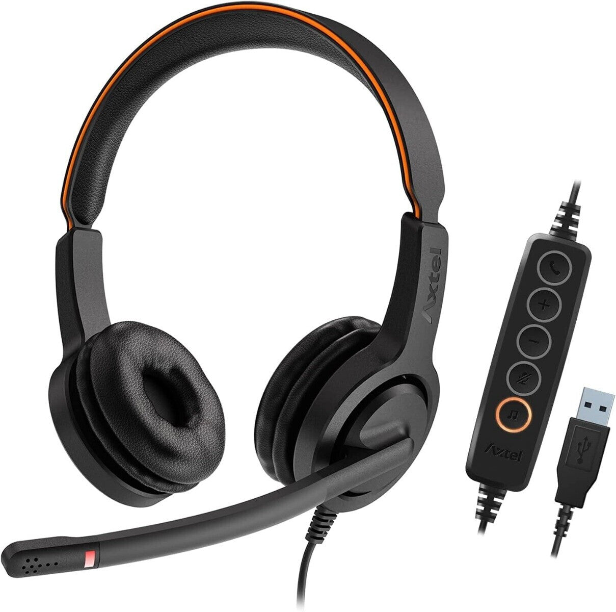 Axtel Voice UC Stereo USB-A Headset AXH-V40UCD