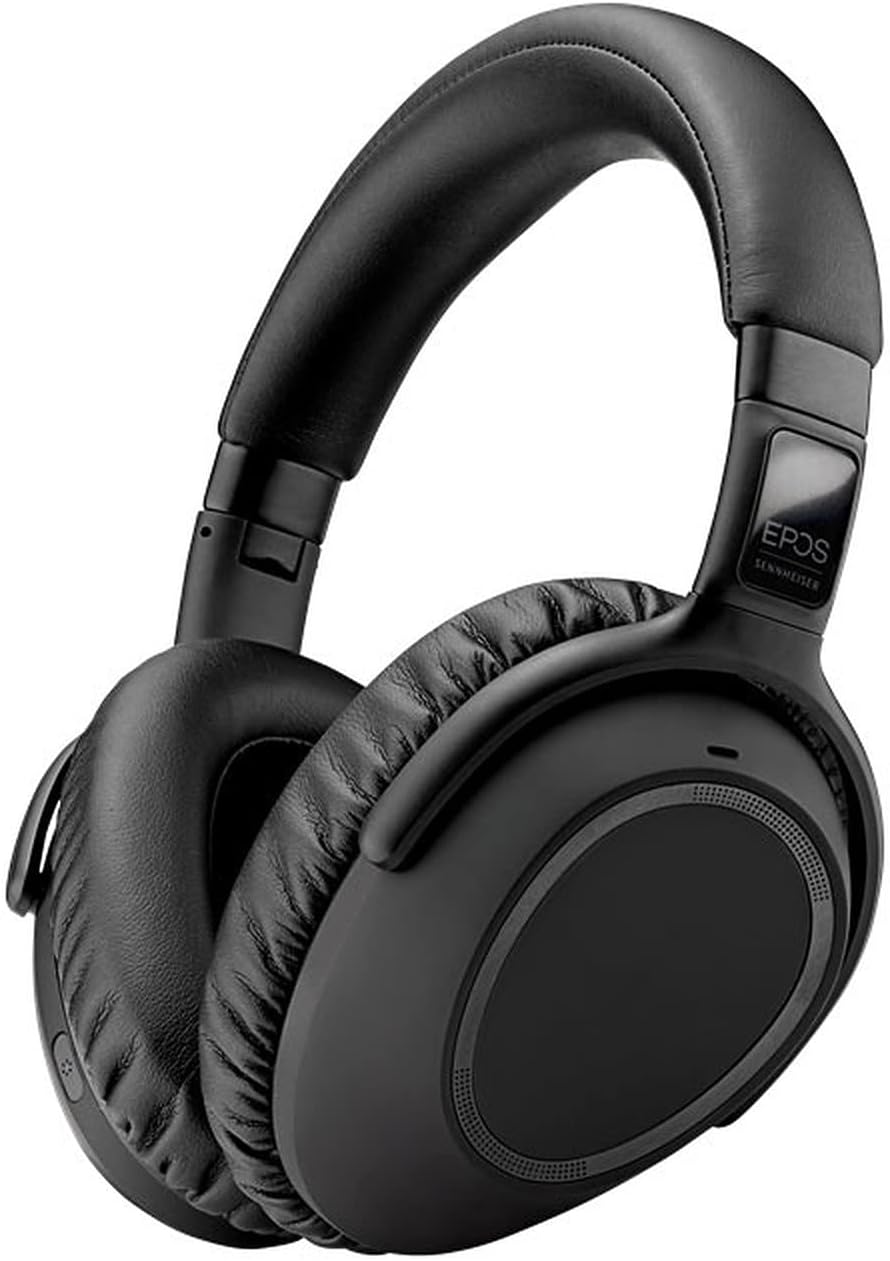 EPOS/Sennheiser ADAPT 660 Kabelloses Headset für Profis  Adaptive ANC – Schwarz