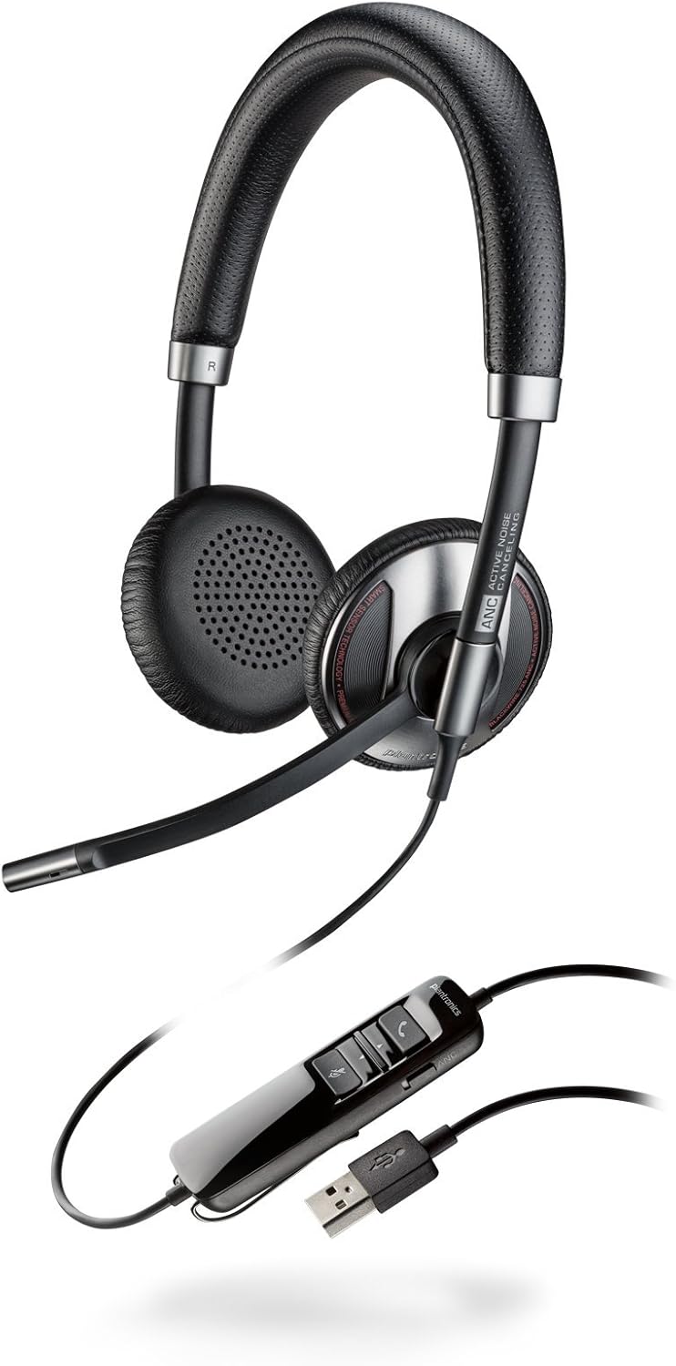 Plantronics C725 UC USB-A Binaural Headset 202580-01