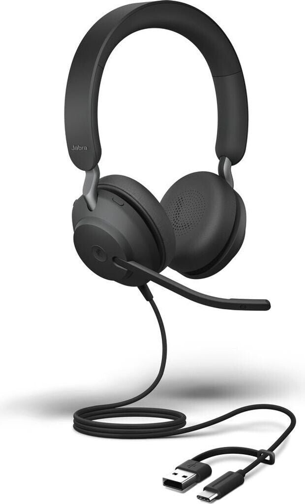 Jabra Evolve2 40 SE MS Stereo USB-C/A Headset 24189-999-799