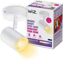 WIZ LED Wand- und Deckenspot Deckenleuchte Wandleuchte Weiß 1x 5W