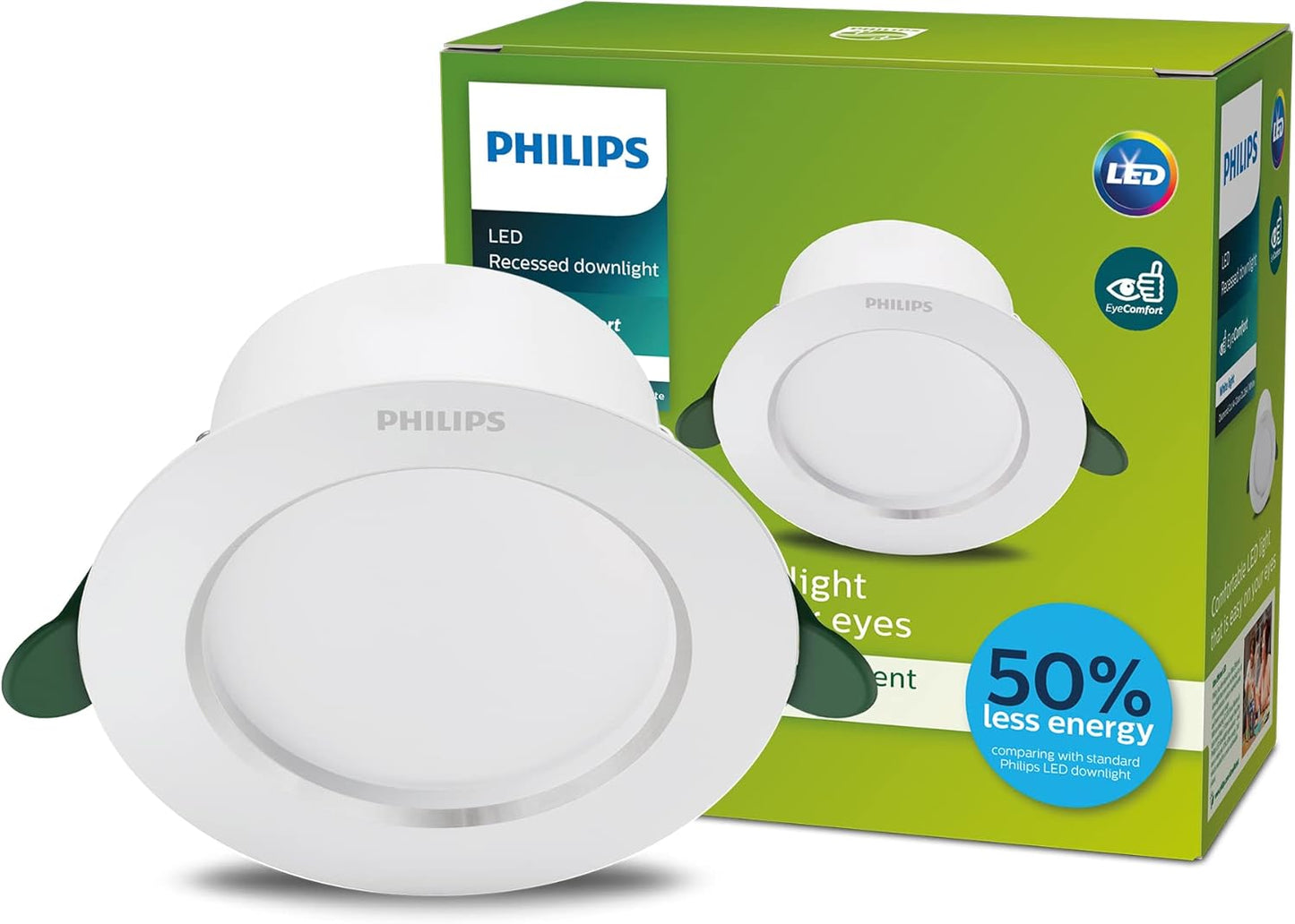 Philips LED Spot Diamond Cut in Weiß 2,2W 180lm 3000K weiß