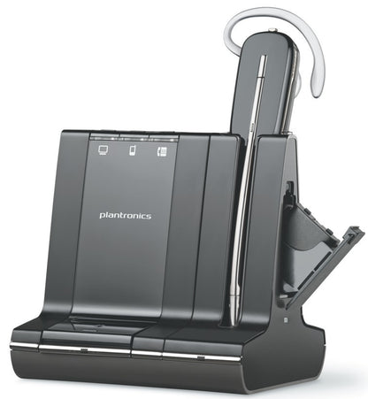 Plantronics Savi W745 UC Mono Convertible Wireless Headset 86507-12