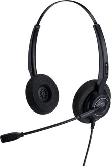 Alcatel-Lucent Enterprise AH 12 U Stereo Headset USB schnurgebunden On Ear Schwarz 3MK08010AA