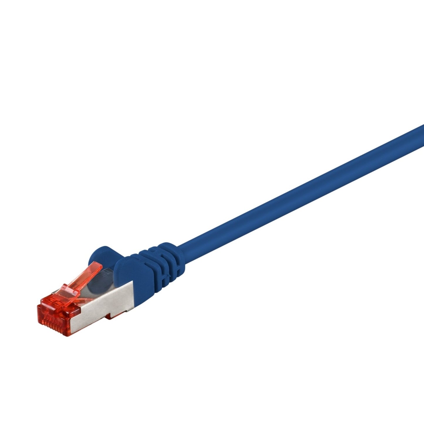RJ45 Netzwerkkabel CAT 6 Patchkabel S/FTP PiMF 1,5 Meter - Blau