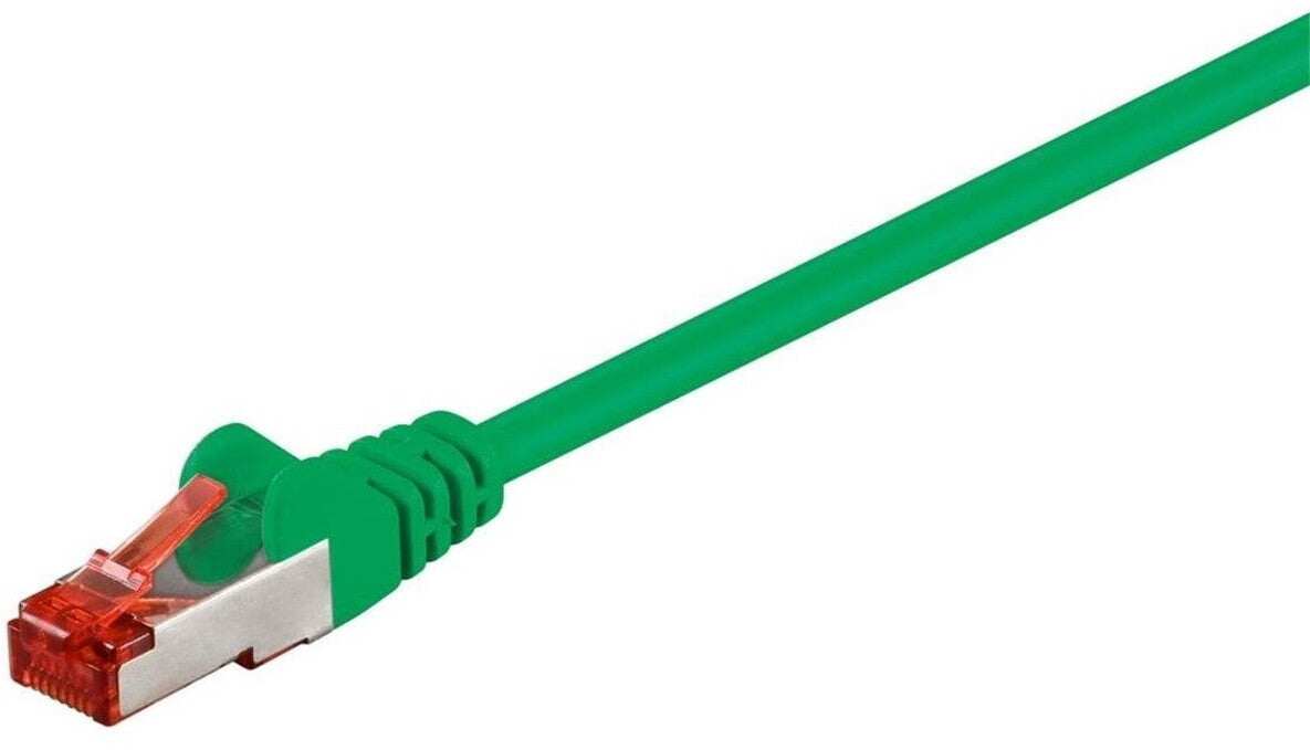 RJ45 Netzwerkkabel CAT 6 Patchkabel S/FTP PiMF 1 Meter - Grün