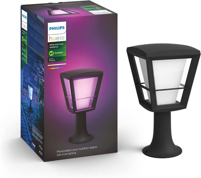 PHILIPS Hue Econic Sockelleuchte 17441/30/P7 LED Außenleuchte Mio Farben 15W