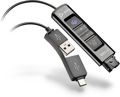 Poly DA85-M Wideband QD auf USB-Adapter Teams (USB-A & USB-C) 786C8AA
