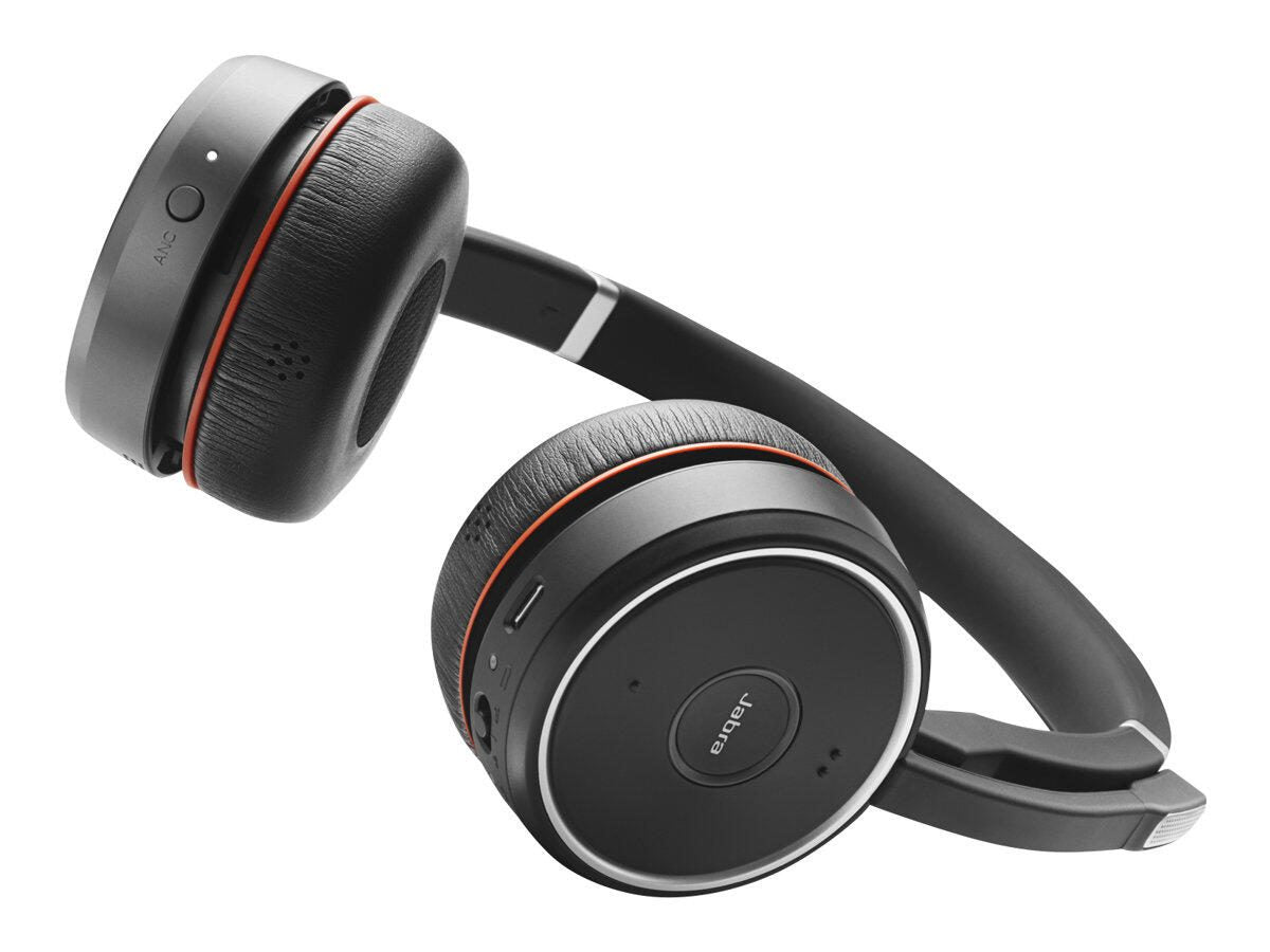 Jabra Evolve 75 SE MS Stereo Headset Link380a Schwarz 7599-842-109