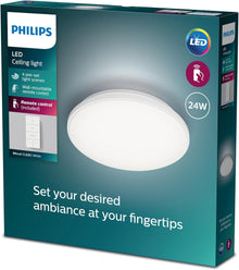 Philips LED Deckenleuchte Wincel Weiß 24W 2500lm weiß