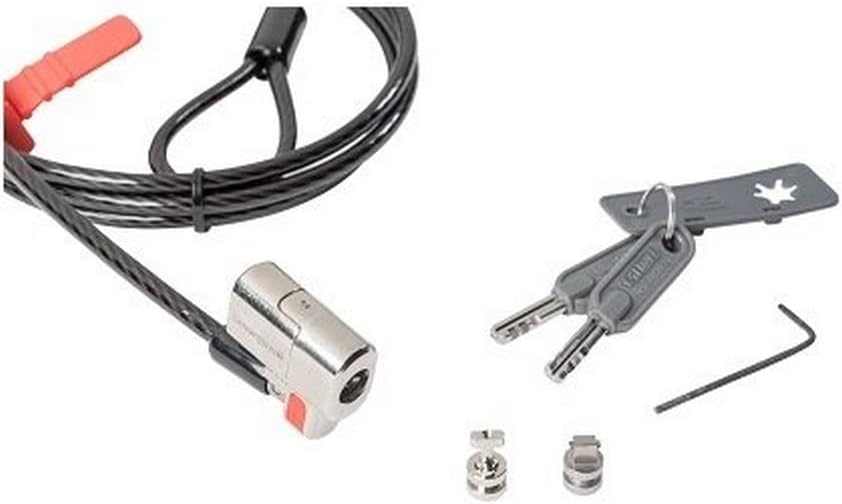DELL 461-AAES Kabelschloss Schwarz, Edelstahl 1,8 m K64455EU