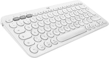 Logitech K380 wireless Tastatur in Weiß für Mac mit Deutschem/Schweizer QWERTZ Layout