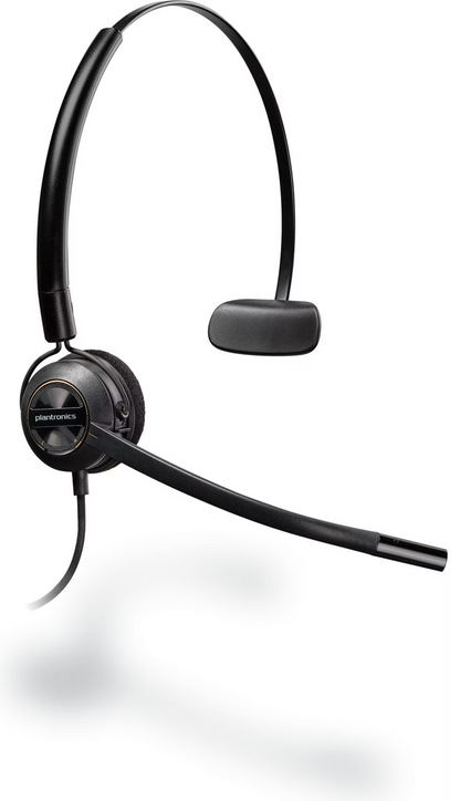 Plantronics - Poly EncorePro HW540 Convertible Mono QD 4 Pin Headset